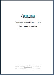 Catalogue Formations Facteurs Humains